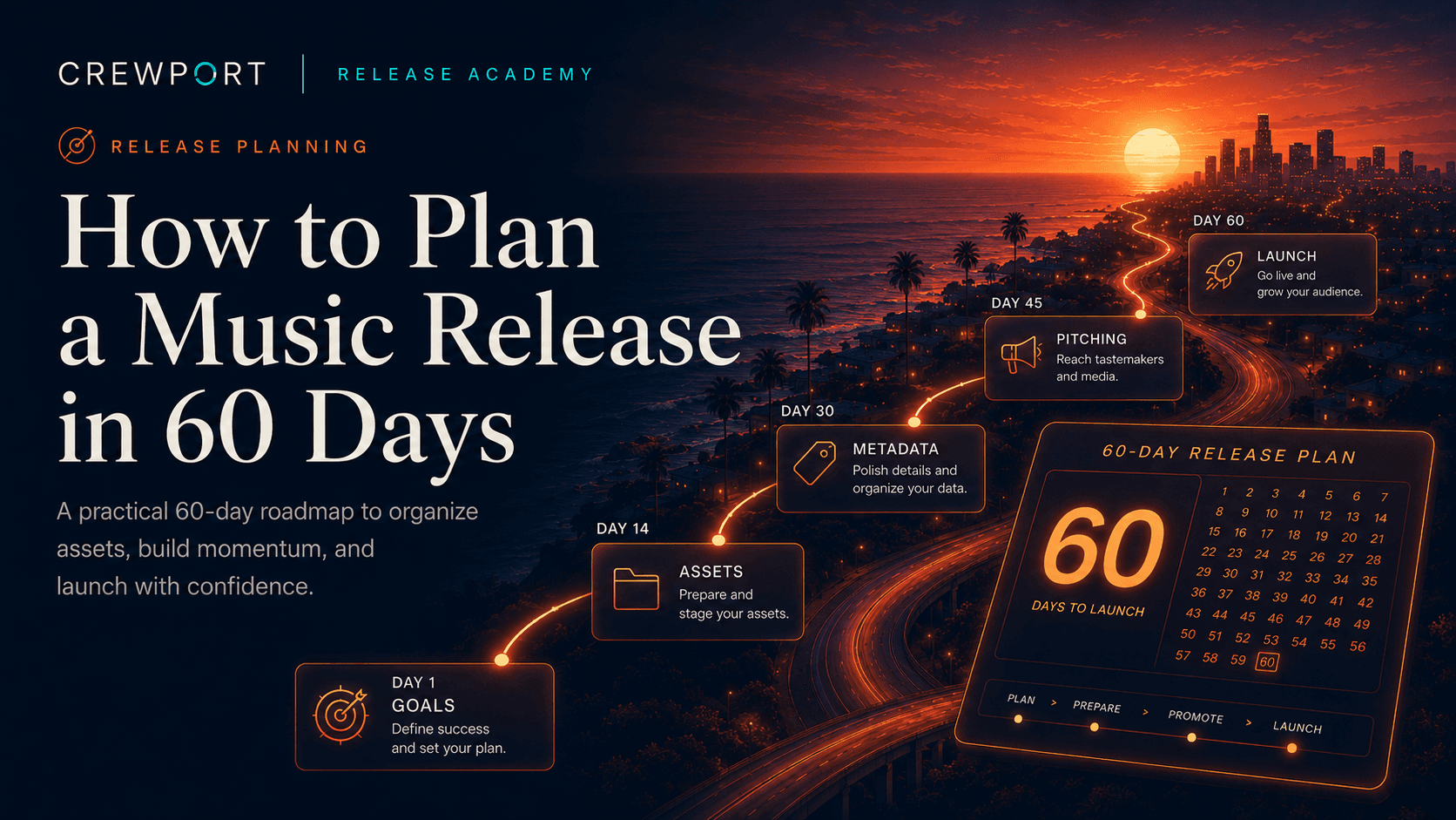 How to Plan a Music Release in 60 Days