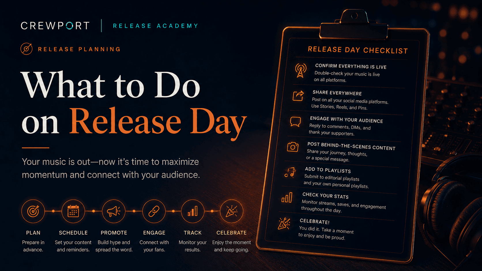 What to Do on Release Day